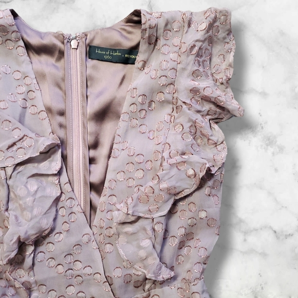 House of Harlow 1960 x REVOLVE Juniper Mauve Dress Extra Small - Picture 4 of 8